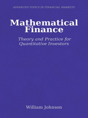 cover image of Mathematical Finance